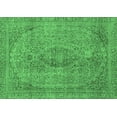 thumbnail image 1 of Ahgly Company Indoor Rectangle Abstract Emerald Green Modern Area Rugs, 8' x 10', 1 of 4