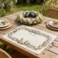 thumbnail image 6 of PUSPU Easter Themed Placemats Rabbits And Easter Egg Patterns Mats Party Decoration Placemats Festive Mood Decorations, 6 of 6