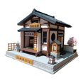 thumbnail image 4 of Kit de salón de té en miniatura DIY a escala 1/64, obra de hecha a mano, modelo de escena en miniatura retro de estilo japonés para amantes de, 4 of 9