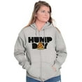 thumbnail image 3 of Pizza Hump Day Office Job Funny Work Zip Up Hoodie Men's Women's Brisco Brands S, 3 of 6