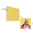 thumbnail image 3 of "Hip George Washington" Frameless Free Floating Reverse Printed Tempered Art Glass Wall Art, 3 of 9