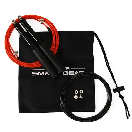 MSG Aluminum Speed Jump Rope 10ft Adjustable Length Super Fast Turning for Cardio,