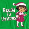thumbnail image 2 of Popfunk Dora Ready for the Holidays Unisex Infant Snap Suit for Baby, Kelly Green, Medium, 2 of 3