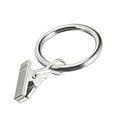 thumbnail image 4 of Uxcell 1.4" Inner Dia 3.5mm Thick Curtain Clip Rings Metal Chrome Plated 16 Pack, 4 of 6