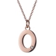 thumbnail image 2 of Set de Joyería para Mujer Iniciales LuckyLy, Collar y Aretes Oro Rosa 18k, Modelo Yara rosa UNITALLA, 2 of 7