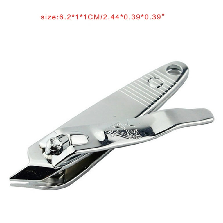 3 Pcs Slanted Edge Nail Clippers Metal Side Cuticle Clippers for Nails  Cutting Curved Nail Edge Trimmer Cutter Angled Travel Pedicure Manicure  Tool 