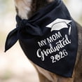 thumbnail image 5 of Graduation Pet Bandana, Funny Graduation Theme Dog Scarf, Reversible Triangle Bib for Graduation Party, Pet Photo Props A, 5 of 7