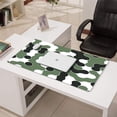 thumbnail image 3 of Green, White and Black Camouflage&nbsp;desk Mouse Padwaterproof,rubber+multispandexnon Slip the Camouflage Seriesgaming Mouse PadDesk Pad for Office Home Game 31.5x15.7inches, 3 of 7