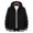 Black, variant on Xysaqa Men's Long Sleeve Hooded Full-Zip Polars Fleeces Jacket with Hood Casual Sportwear Fall Jackets M-4XL (Available in Big & Tall)