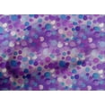 thumbnail image 4 of oneOone Cotton Poplin Purple Fabric Texture & Colorful Dots Craft Projects Decor Fabric Printed By The Yard 42 Inch Wide, 4 of 4