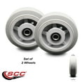 thumbnail image 2 of SCC- 6” TPR Wheel – Replacement for Haul Master Appliance Truck 9913304-Set of 2, 2 of 2