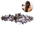 thumbnail image 1 of Women‘s Hair Clip Rhinestone Flower Decor Creative Hair Side Clip Hair Barrette, 1 of 10