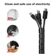 thumbnail image 4 of Gestión De Cables Manguito De Cable Flexible Cubierta De Envoltura Organizador Cable Tube Hider Para Oficina En Casa Methold HA040772-02, 4 of 6