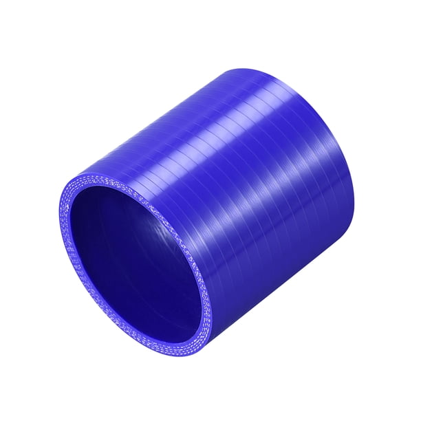 65mm 2.56" ID Auto Recto Silicona Acoplador Tubo 76mm Azul