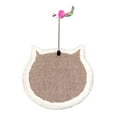 thumbnail image 2 of FITYLE Cat Scratching Mat Floor with Cat Teaser Toy Scratch Resistant Mat Sofa Protector Sofa Scratching Lounge Bed Cat Sleeping Mat Cat Head, 2 of 10