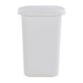 thumbnail image 2 of Rubbermaid, Spring Top Wastebasket, 13.25 gal, White, 2 of 6