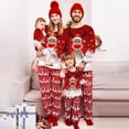 thumbnail image 4 of GYRATEDREAM Christmas Family Pajamas Sets for Family, Christmas Holiday Family Matching Pajamas Sleepwear Pjs Outfits Elk Print Xmas Jammies for 0 Month-XXX Large, 4 of 8