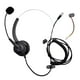 thumbnail image 2 of Auriculares monoaurales con cable con cancelación de ruido y manos RJ11 de negro SM SunniMix auriculares monoaurales, 2 of 7
