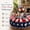 multicolour Size V3, variant on 60x70 Inch Patriotic Round Tablecloth, Wenini Independence Day Polyester Table Cover Wrinkle Resistant, Waterproof Spill-Proof Decoration for Dining Picnic Party Backyard Barbecue