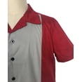 thumbnail image 4 of Mens Bowling Shirt Rockabilly Retro 50s Party, 4 of 6