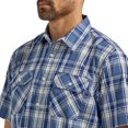 thumbnail image 3 of Wrangler Short Sleeve Plaid Shirt, 3 of 3