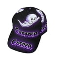 thumbnail image 2 of The Spooktacular New Adventures of Casper-theme Baseball Cap For Men, Women & Kids, Classic Flat Brim Hat Hip Hop Trucker Hat Adjustable Snapback Hat, 2 of 5