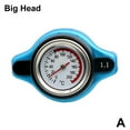 thumbnail image 4 of Silicone Aluminum Alloy Auto Fuel Tank Cover & Thermostat Radiator Cap with Temperature Gauge, Car Water Supply Cap for Engine Protection, Extended Vehicle Life, 4 of 8