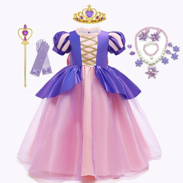 Raiponce Princesse, Robe Raiponce, Robe de princesse, Princesse