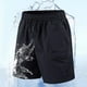 thumbnail image 4 of Mens Trabajo Pantalones Cortos de Moda de Color Sólido Suelto Cómodo Movimiento Cortos de Piernas Rectas para Diario Y Casual, 4 of 6