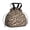 Brown and Brown, variant on Pink and White Leopard Print Pattern Drawstring Insulated Lunch Bag for Women, Stain-Resistant Large Lunch Tote with Multi-Pockets for Work Office