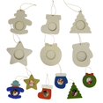 thumbnail image 1 of Adornos navideños de madera 4E's Novelty DIY, paquete de 12, 10-12 cm, 1 of 9