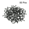 thumbnail image 2 of Twist Lock Cable Wire Ties Nylon U Shape Save Place 22mm Dia Black 50 pcs, 2 of 4