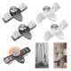 thumbnail image 2 of Broom Holder Mop Hanger, No Punching Required Broom Hanger Organizer for Bathroom, Kitchen, Office(4, 2 of 5