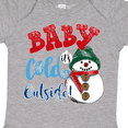 thumbnail image 4 of Inktastic Baby It's Cold Outside Boys or Girls Baby Bodysuit, 4 of 5