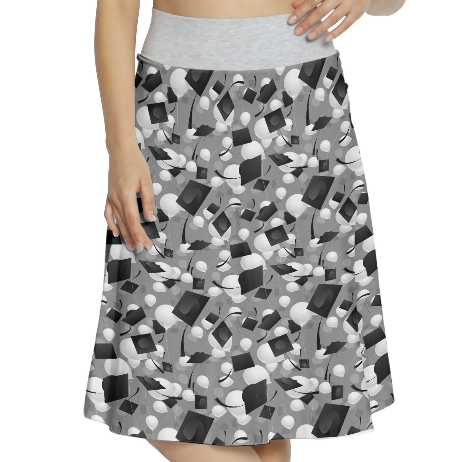 Sakkas Jaclyn Adjustable Skirt With