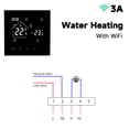 thumbnail image 2 of Tuya Smart Thermostat, LCD Display Touch Screen For Electric Floor Heating Water/Gas Boiler Temperature Remote Controller ,Save Energy, 2 of 7
