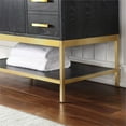 thumbnail image 6 of Wildy 36" Single Bathroom Vanity Set in Black Oak without Mirror, 6 of 8