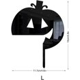 thumbnail image 2 of Panneau de Décoration d'Angle de Porte d'Halloween, Panneau d'Halloween Citrouille Angle Droit, 2 of 5