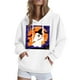 thumbnail image 2 of Sudadera con capucha de manga larga para mujer, informal, con capucha, para exteriores y chaquetas, ropa deportiva de moda para mujer, con capucha y ropa de invierno, sudadera con capucha de manga lar, 2 of 6