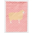 thumbnail image 1 of Carolines Treasures BB7974GF English Leicester Longwool Sheep Drapeau de Jardin à Carreaux Roses, 1 of 3