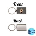 thumbnail image 4 of Cocker Spaniel Standing Metal Rectangle Keychain, 4 of 7