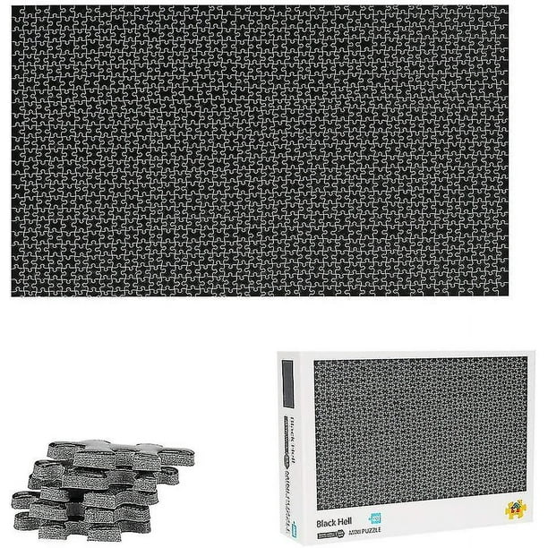 Rompecabezas negro para adultos de 1000 piezas mini rompecabezas de carton de 42 cm 29 7 cm y 2 mm Bodega Aurrera en linea