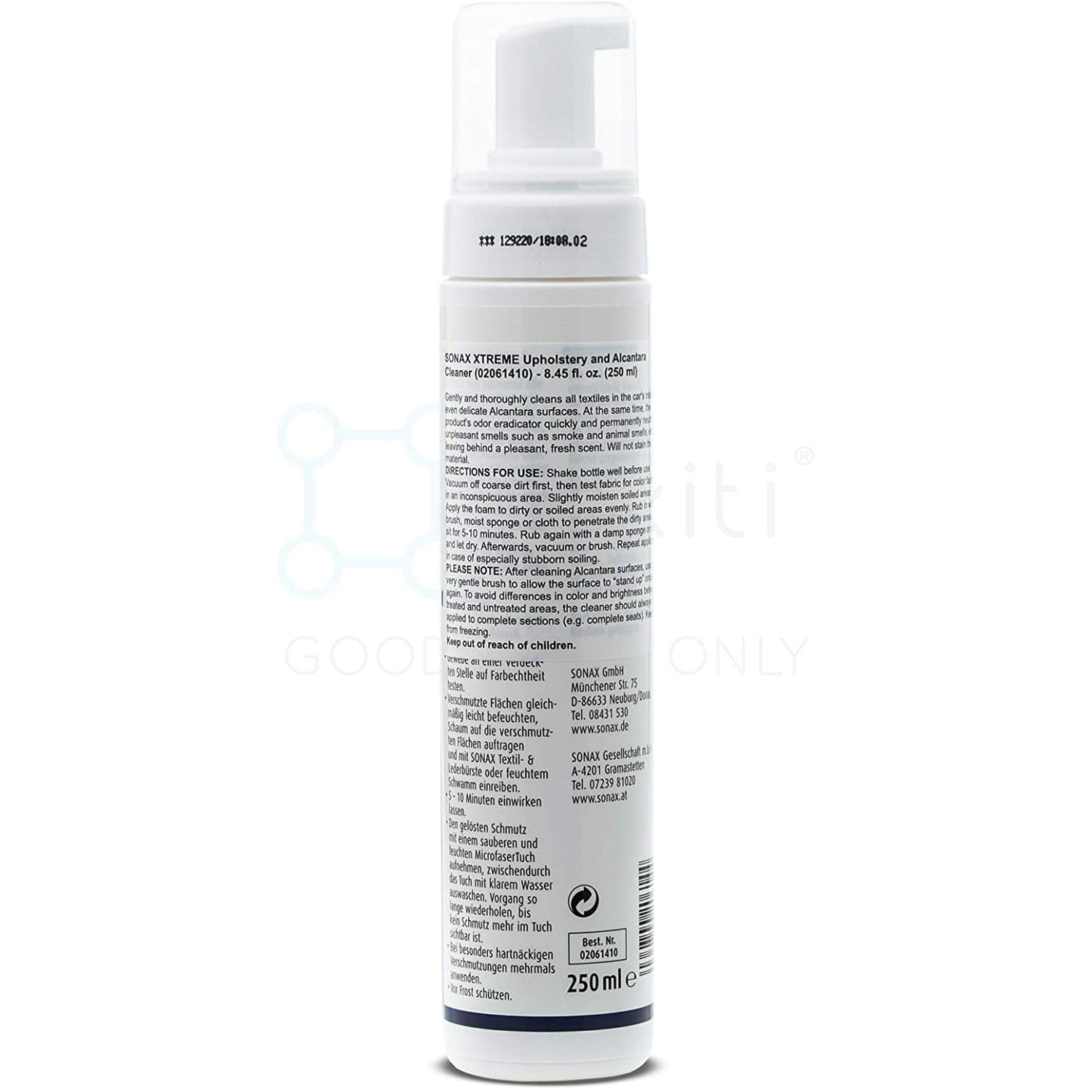 Sonax XTREME Upholstery + Alcantara® Cleaner without propellant 250ml
