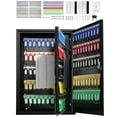 thumbnail image 1 of KFFKFF Key Holder Cabinet, Lockable Box with Customizable Shelves, Durable Steel Key Storage, Includes 200 Multicolored Key Labels and 4 Index Cards for Educational Institutions, Workplaces, 1 of 9
