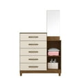 thumbnail image 2 of Chest Lisboa - Brown/Off White, 2 of 5