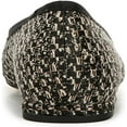 thumbnail image 3 of Franco Sarto Women's Abigail Ballet Flat Black/Beige Multi Leather 6.5M, 3 of 5