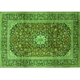 thumbnail image 1 of Ahgly Company Indoor Rectangle Medallion Green Traditional Area Rugs, 8' x 12', 1 of 1