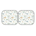 thumbnail image 7 of Haiem Sea Creatures Car Windshield Sun Shade (2 Pieces) Foldable Windshield Sun Shade Car Accessories for Truck SUV Pickup-Small, 7 of 7