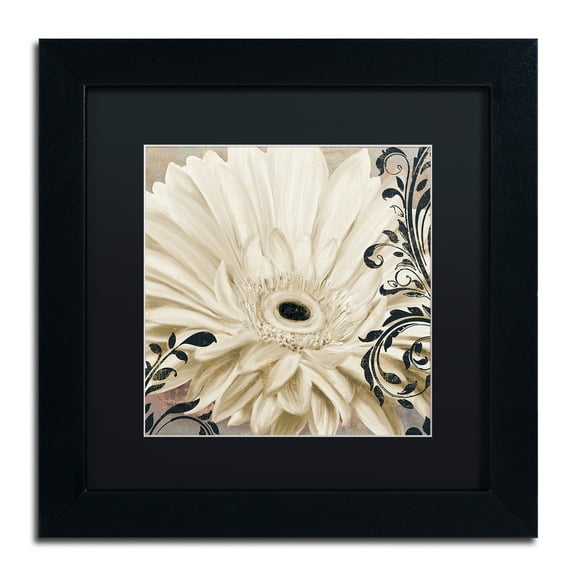 Trademark Fine Art 'Winter White I' Black Framed Art by Color Bakery