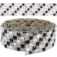 thumbnail image 1 of Shisuyan 1 Roll Self Adhesive Rhinestone Ribbons Bling Rhinestone Roll DIY Clothing Craft, 1 of 9